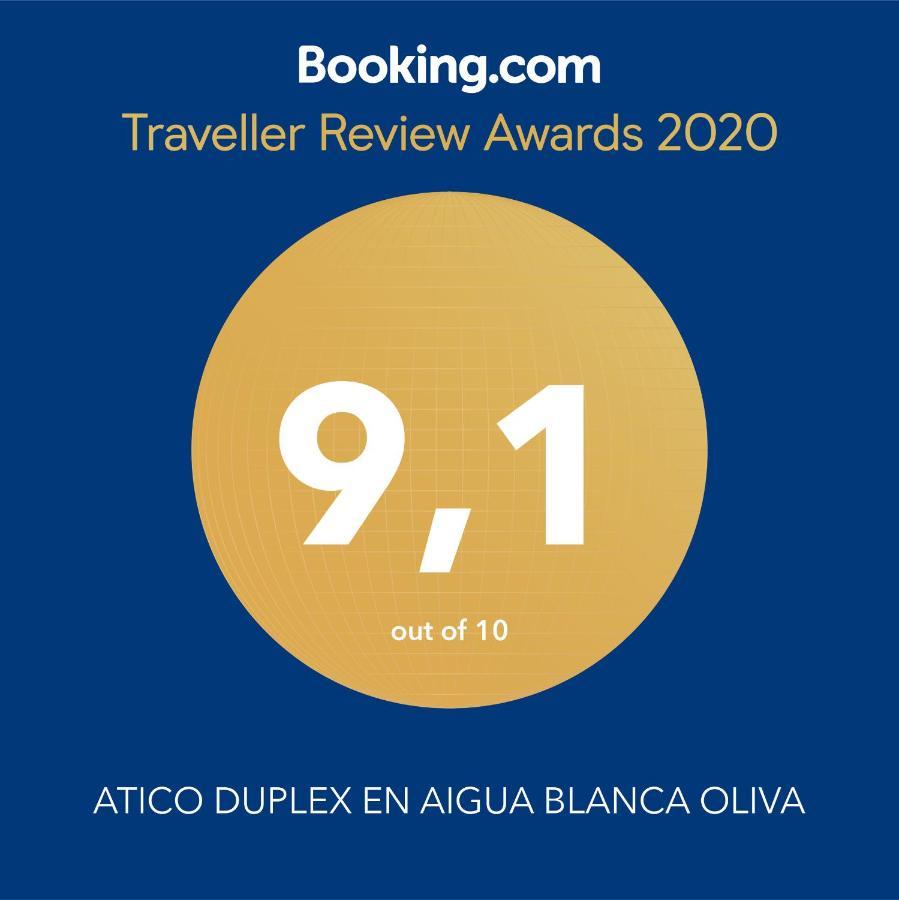 Atico Duplex En Aigua Blanca Oliva Leilighet Eksteriør bilde